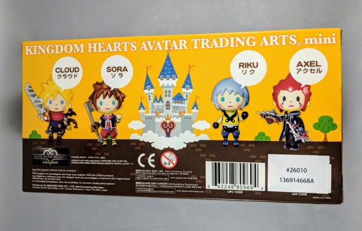 Review: Kingdom Hearts Avatar Trading Arts Minis – Pastime Zone